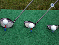 Sanha Tee adjustable golf tee, strong 3-piece polyurethane adjustable golf tee for driving ranges